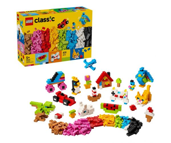 LEGO® Classic: Farebné, kreatívne kocky (11045)