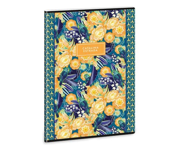 Ars Una: Catalina Estrada Parrot Tropical A/4 čistý zošit