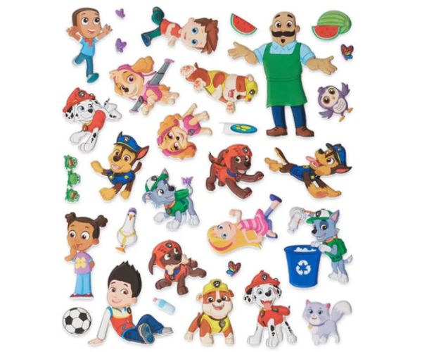 Melissa & Doug: Tlapková patrola Adventure Bay zošit s nálepkami