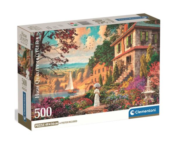 HQC Victorian Promenade puzzle 500 dielikov - Clementoni