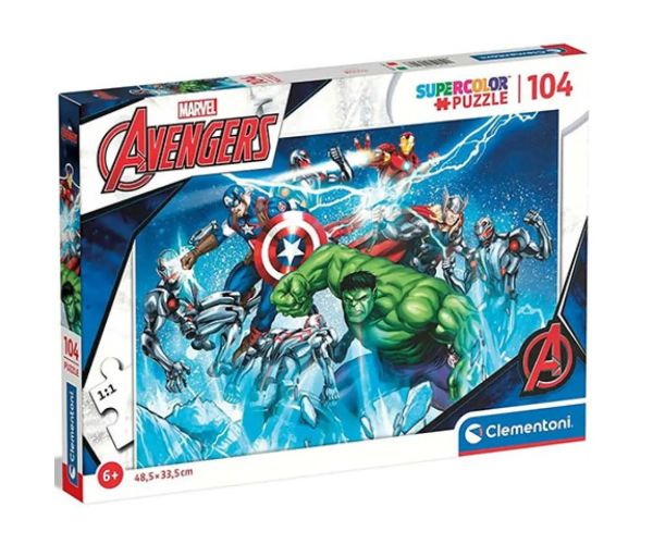 Avengers 104ks Super Color Puzzle - Clementoni