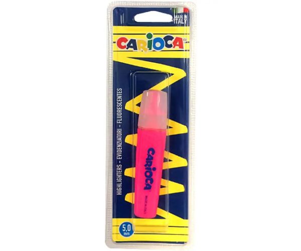 Carioca: Zvýrazňovač neónový-ružový