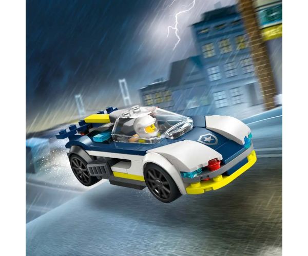 LEGO® City: Naháňačka s policajným autom a športovým autom (60415)