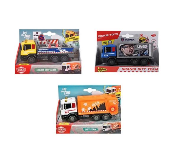Dickie City Mestské nákladné auto vo viacerých variantoch - Dickie Toys