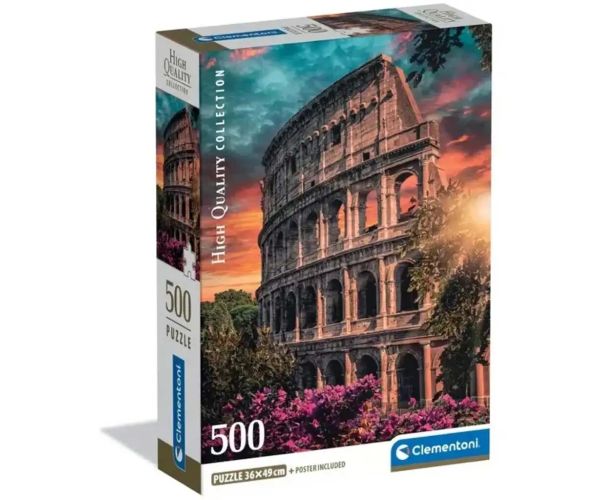 Koloseum, Flaviov amfiteáter HQC 500 kusové puzzle - Clementoni