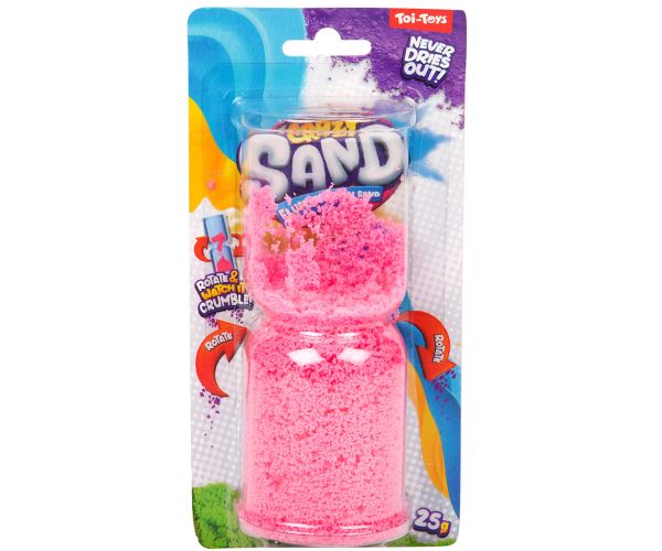 Crazy Sand kinetická piesok v rôznych farbách 25g 1ks
