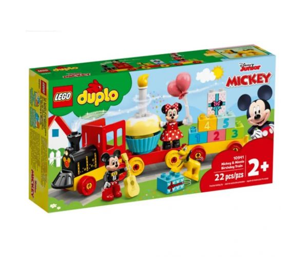 LEGO® DUPLO®: Disney Mickey & Minnie narodeninový vlak (10941)