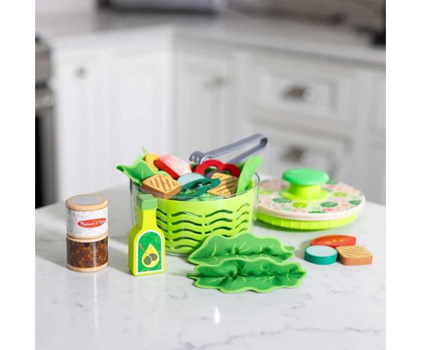 Melissa&Doug: Hrací set na krájanie šalátu - Spin Master