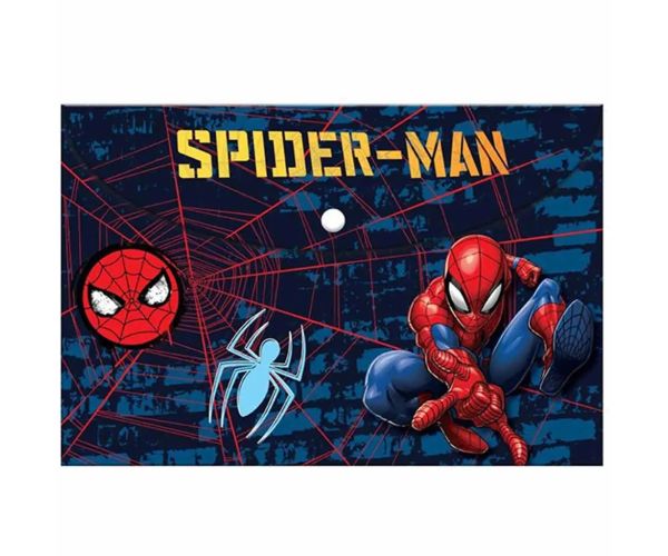 Luna: Plastová spisová zložka s patentom Spiderman vo formáte A4