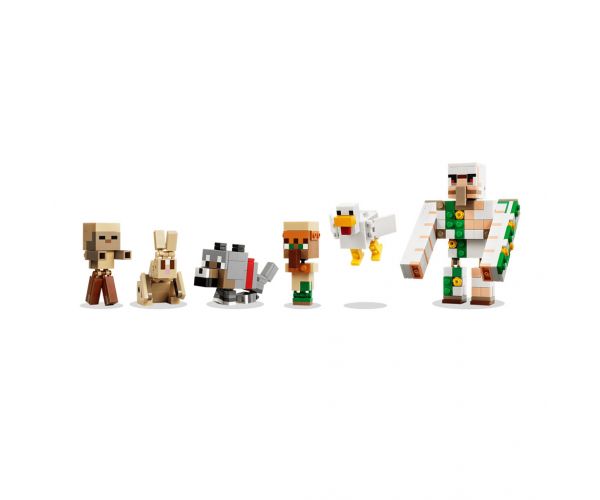 LEGO® Minecraft: Kuracie zúrenie, útok na púšti (21592)