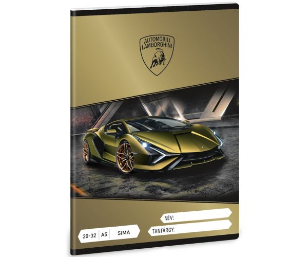 Ars Una: Lamborghini Revuelto zošit bez liniek A/5 20-32