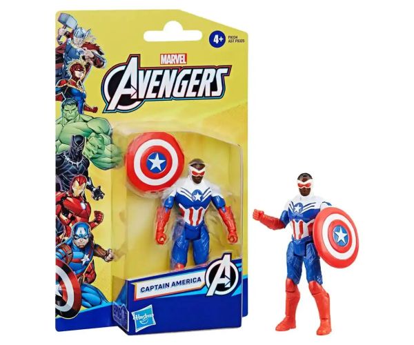 Avengers: Figúrka Kapitána Ameriky 10cm (Sam Wilson x Falcon vzhľad) - Hasbro