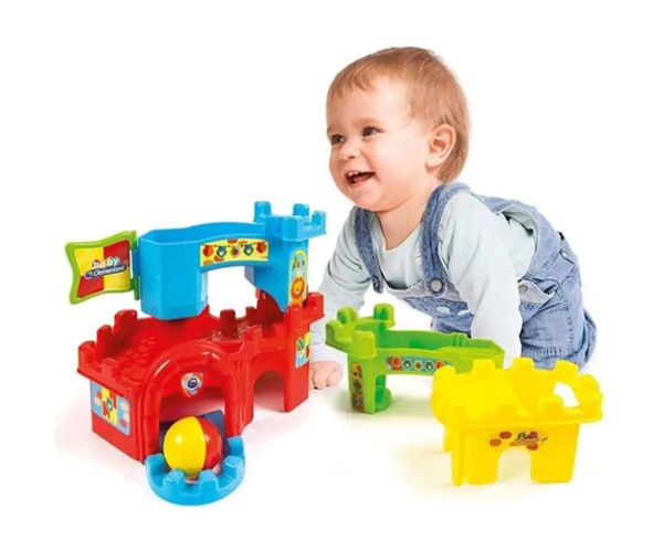 Kaštieľ guličková dráha baby hračka - Clementoni baby
