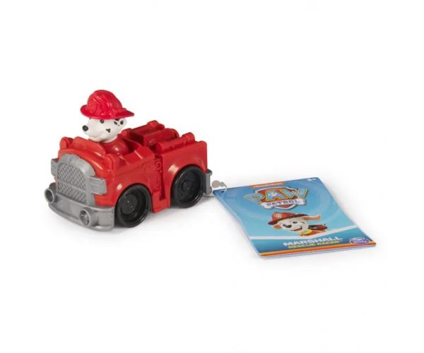 Paw Patrol: Rescue Racers Marshall s hasičským autom - Spin Master