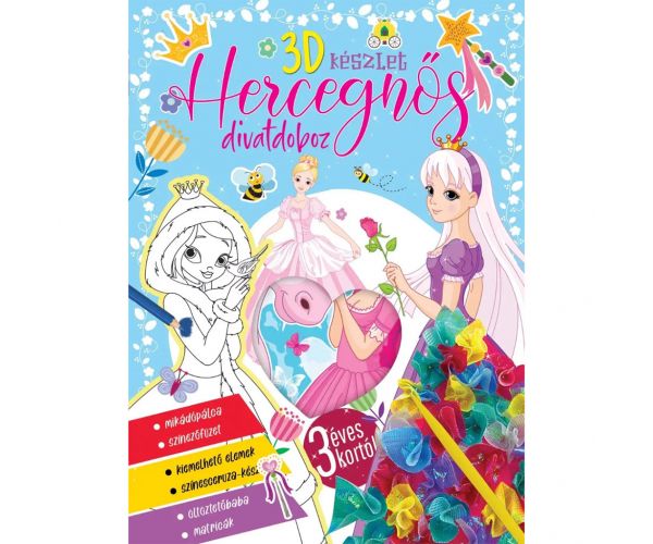 3D készlet - Hercegnős divatdoboz