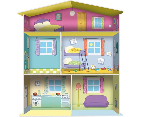 Peppa malac oktató háza 3D - Lisciani