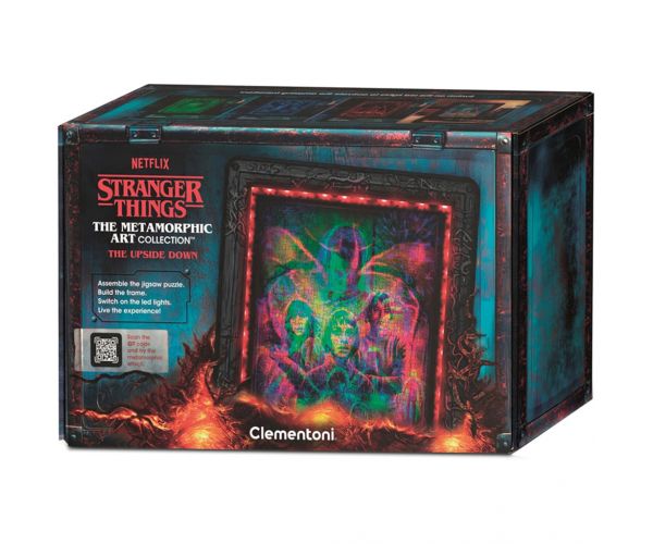 Stranger Things 520-dielne puzzle s rámom a RGB LED osvetlením – Clementoni