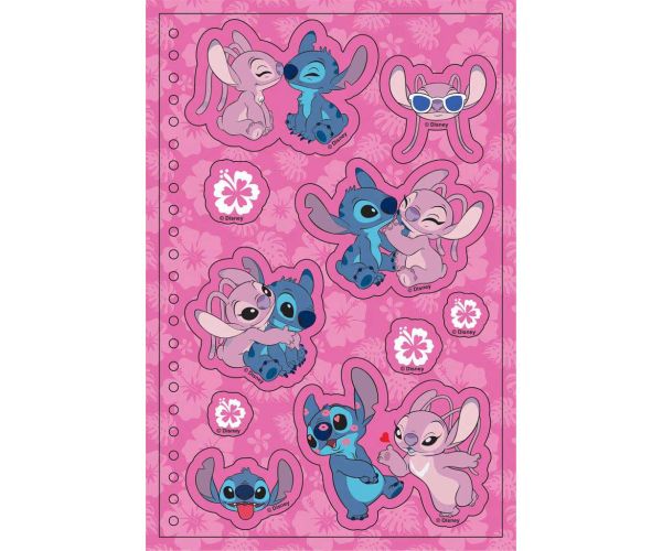 Luna: Disney Stitch Mega zošit s nálepkami