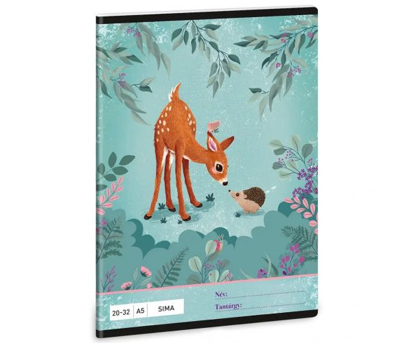Ars Una: My Secret Garden hladký zošit A/5