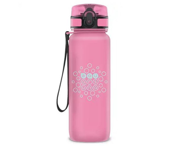 Ars Una: Matná ružová fľaša bez BPA 800ml