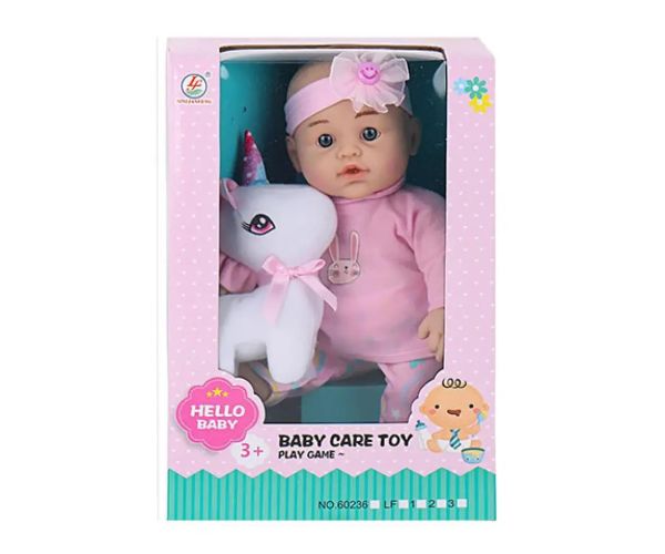 Bábätko so zvieratkom 30cm v rôznych variantoch 1ks