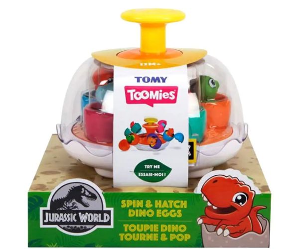 Toomies: Jurassic World Točivé dino vajíčka hrací set