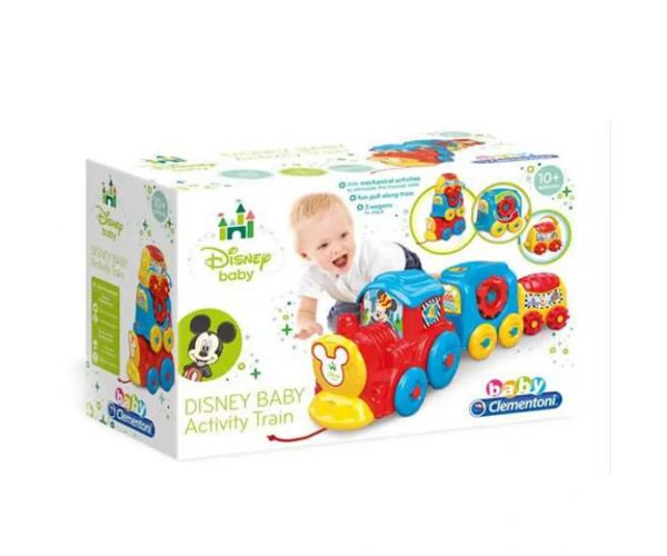 Disney Baby: Mickey vlaková súprava - Clementoni