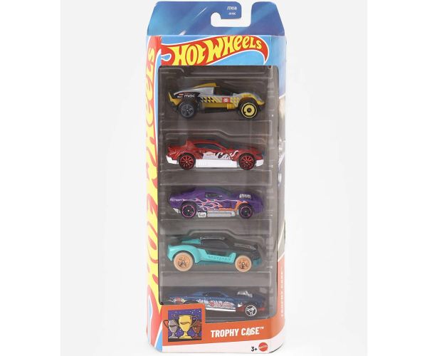 Hot Wheels: Trophy Case sada 5 autíčok v mierke 1:64 - Mattel