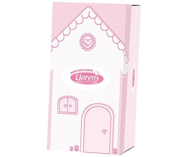 Llorens: Valeria 28cm bábika v oblečení s nápisom Happy Birthday