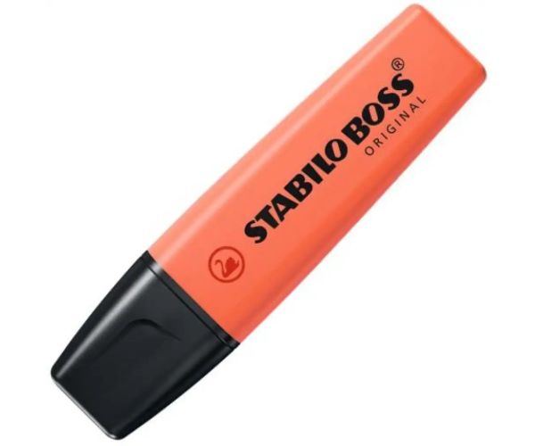 Stabilo: BOSS Original Pastel zvýrazňovač vo svetlo-koralovej farbe 2-5mm