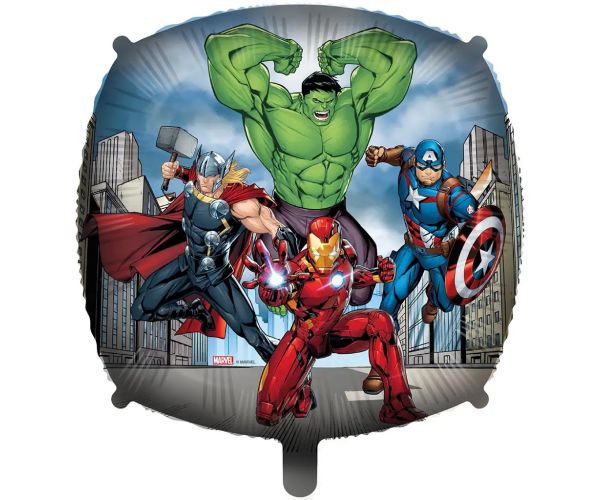 Avengers štvorcový fóliový balón 46 cm