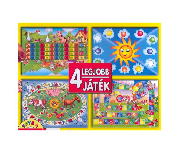 4 legjobb társasjáték kicsiknek - D-Toys