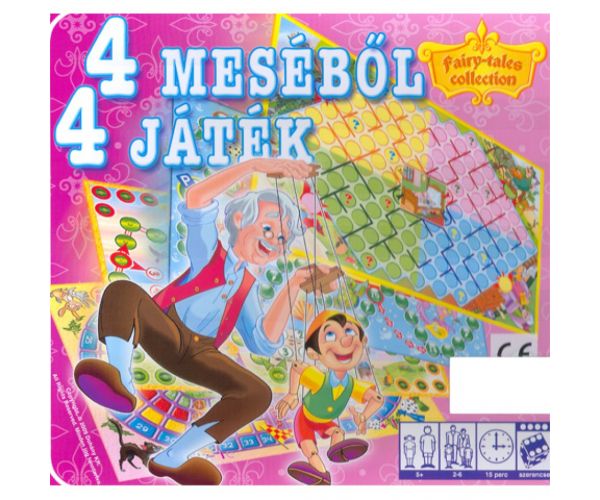 4 legjobb mesés társasjáték - D-Toys