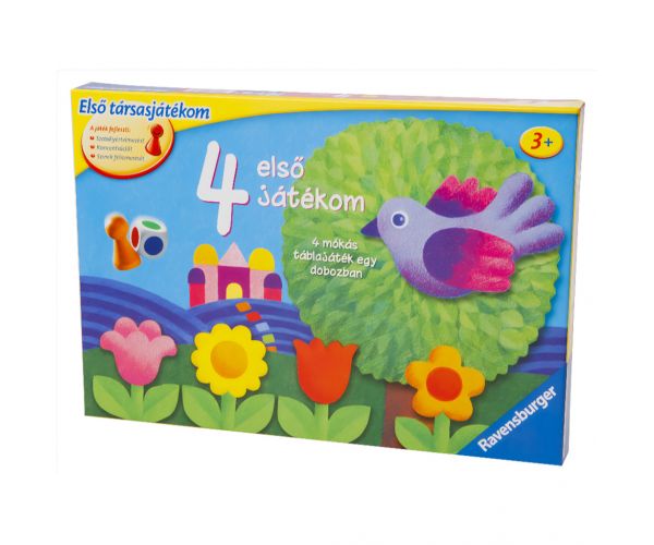 4 első játékom társasjáték gyűjtemény - Ravensburger