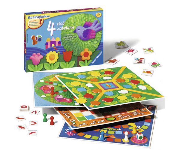 4 első játékom társasjáték gyűjtemény - Ravensburger