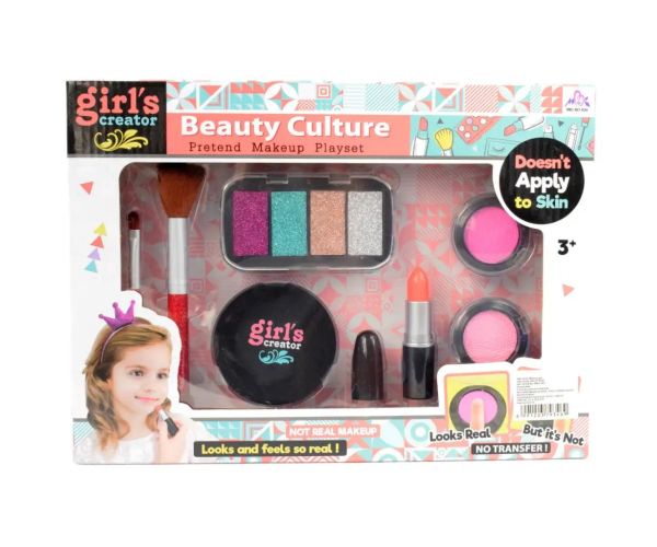 Girls Creator: Realistický mejkap set s rúžom a štetcami