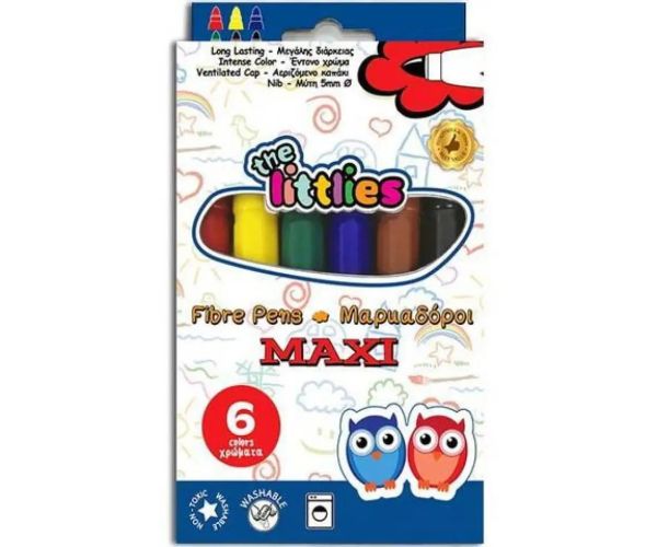 Jumbo set farebných fixiek 6ks