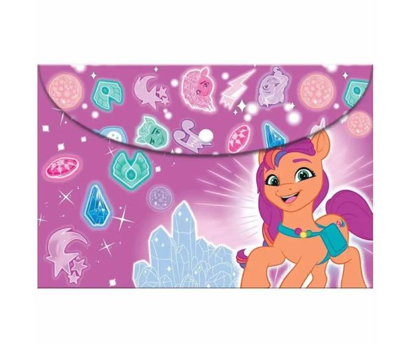 Luna: Moja malá poníková plastová zložka s patentom vo formáte A4