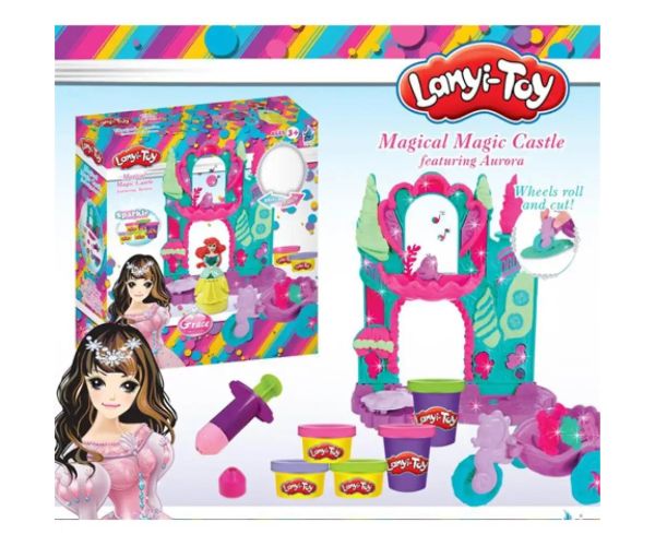 Lanyi-Toy Ariell čarovný kaštieľ, plastelínová súprava