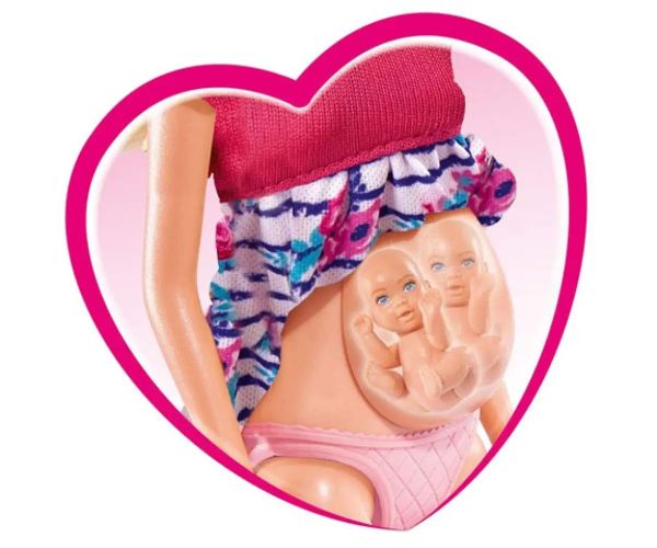 Steffi Love: Tehotná Steffi Love bábika s príslušenstvom- Simba Toys