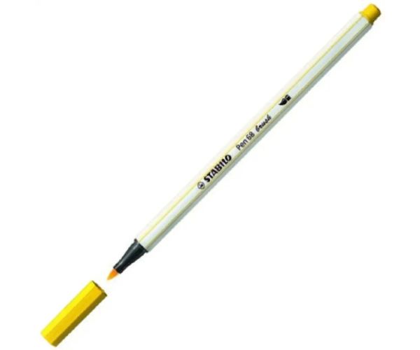 Stabilo: Pen 68 štetec žltý