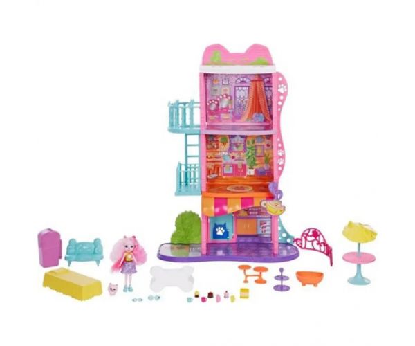 Enchantimals: Mestský dom hrací set- Mattel