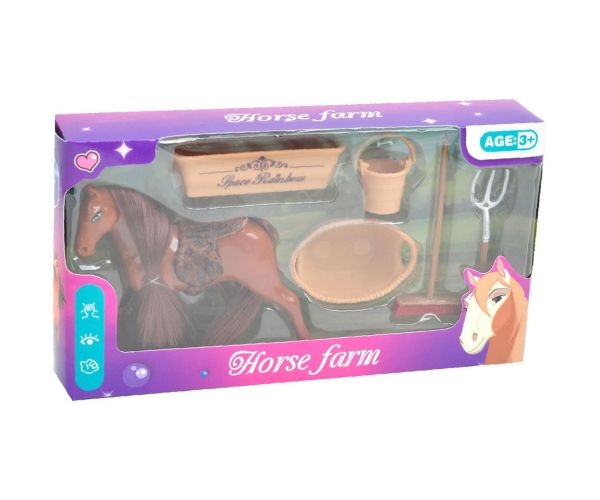 Luna: Horse Farm figúrka s doplnkami na starostlivosť v rôznych variantoch 1ks