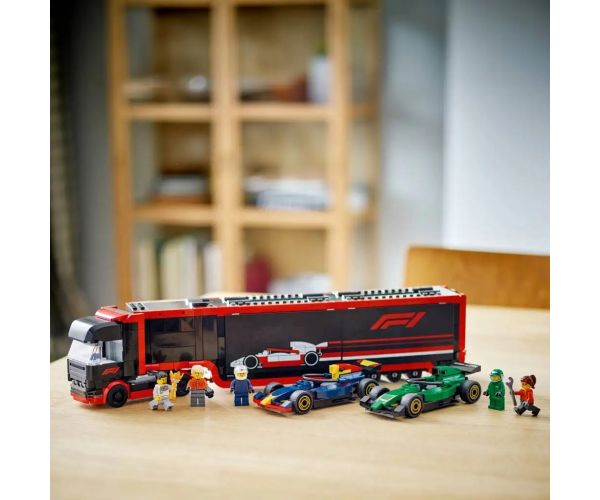 LEGO® City: F1®-ový kamión, RB20 a AMR24 F1®-ové autá (60445)