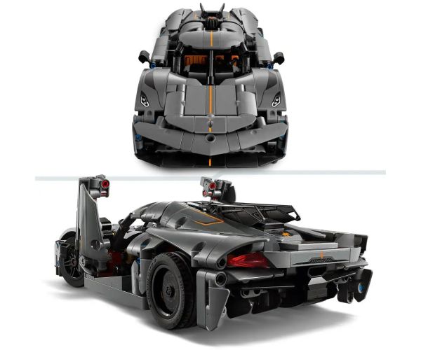LEGO® Technic: Koenigsegg Jesko Absolut šedé hyperauto (42173)