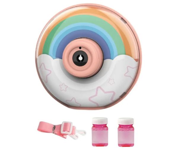 Bubble Camera: Dúhový bublifuk Kamera so svetlom a zvukom