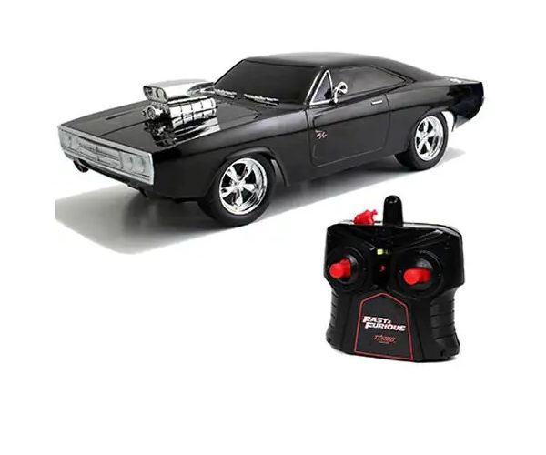 Rýchlo a zbesilo: RC Dom´s Dodge Charger R/T auto na diaľkové ovládanie 1/24 - Simba Toys