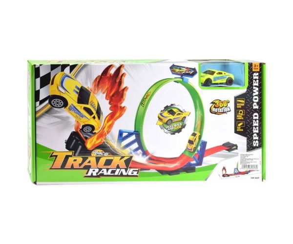 Track Racing pretekárska dráha s 360°-ovou super slučkou a autíčkom