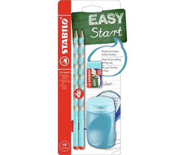 Stabilo: EASYgraph S modrý set písacích potrieb pre pravákov
