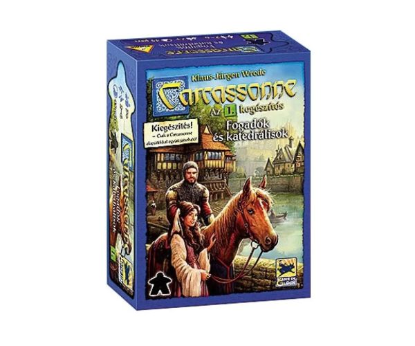 Carcassonne Hostince a katedrály spoločenská hra rozšírenie - Piatnik